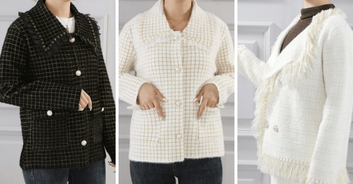 How to Style Tweed-Inspired Jackets & Cardigans