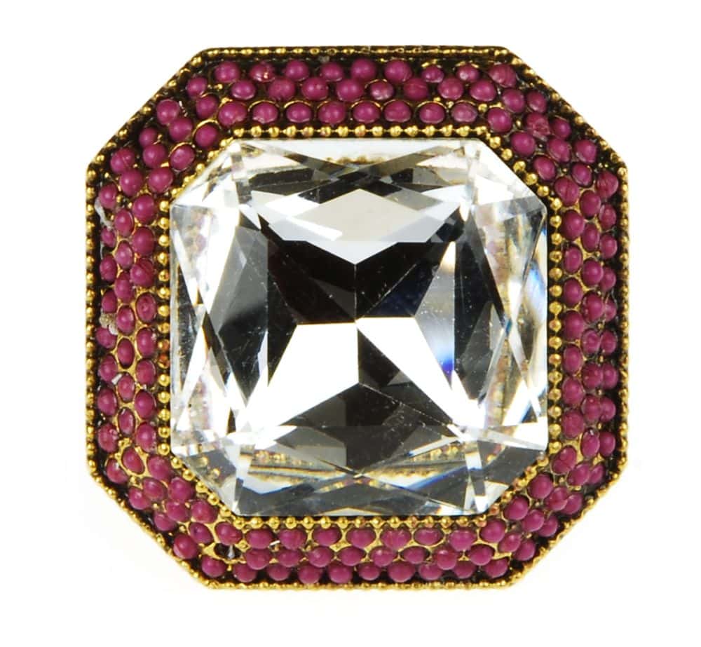 Statement Crystal Ring image 2