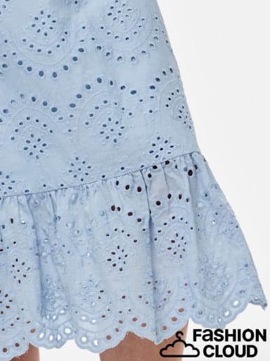 Vilde Strap Dress, Cashmere Blue image 3