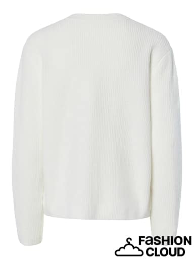 Tilly Tie Knit, Cloud Dancer image 2
