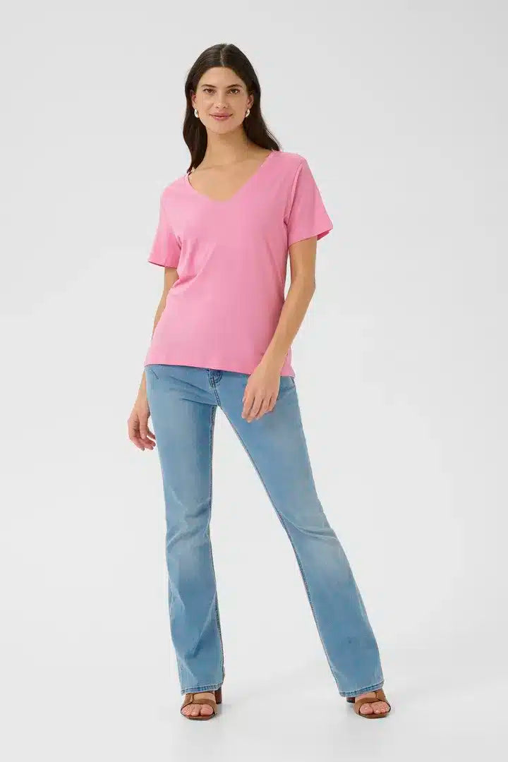 Naia T Shirt, Begonia Pink image 2