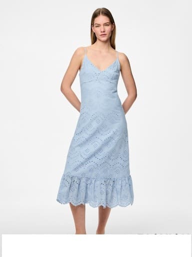Vilde Strap Dress, Cashmere Blue image 0