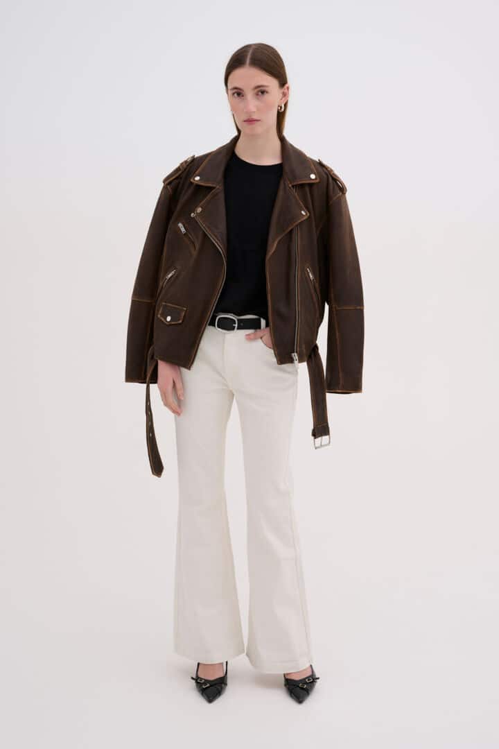 Dango Bootcut Jeans, Champagne image 1