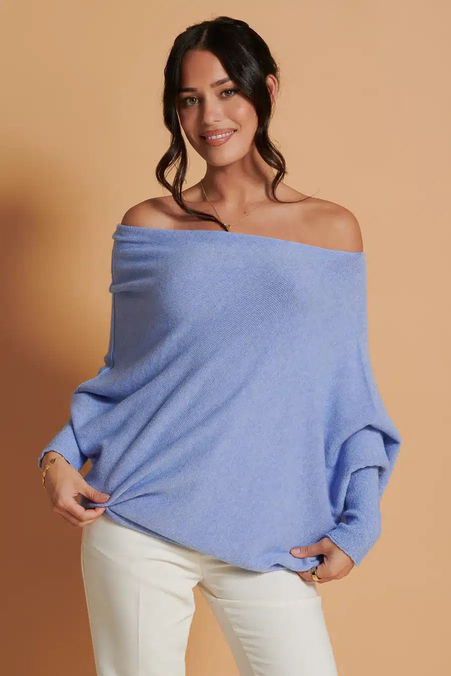 Asymmetric Knit, Grape image 4