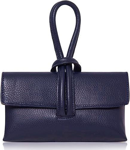 Leather Loop Bag, Navy image 0