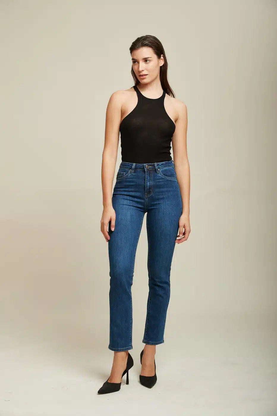 Izzy Jean - Straight Leg, Dark Blue image 3
