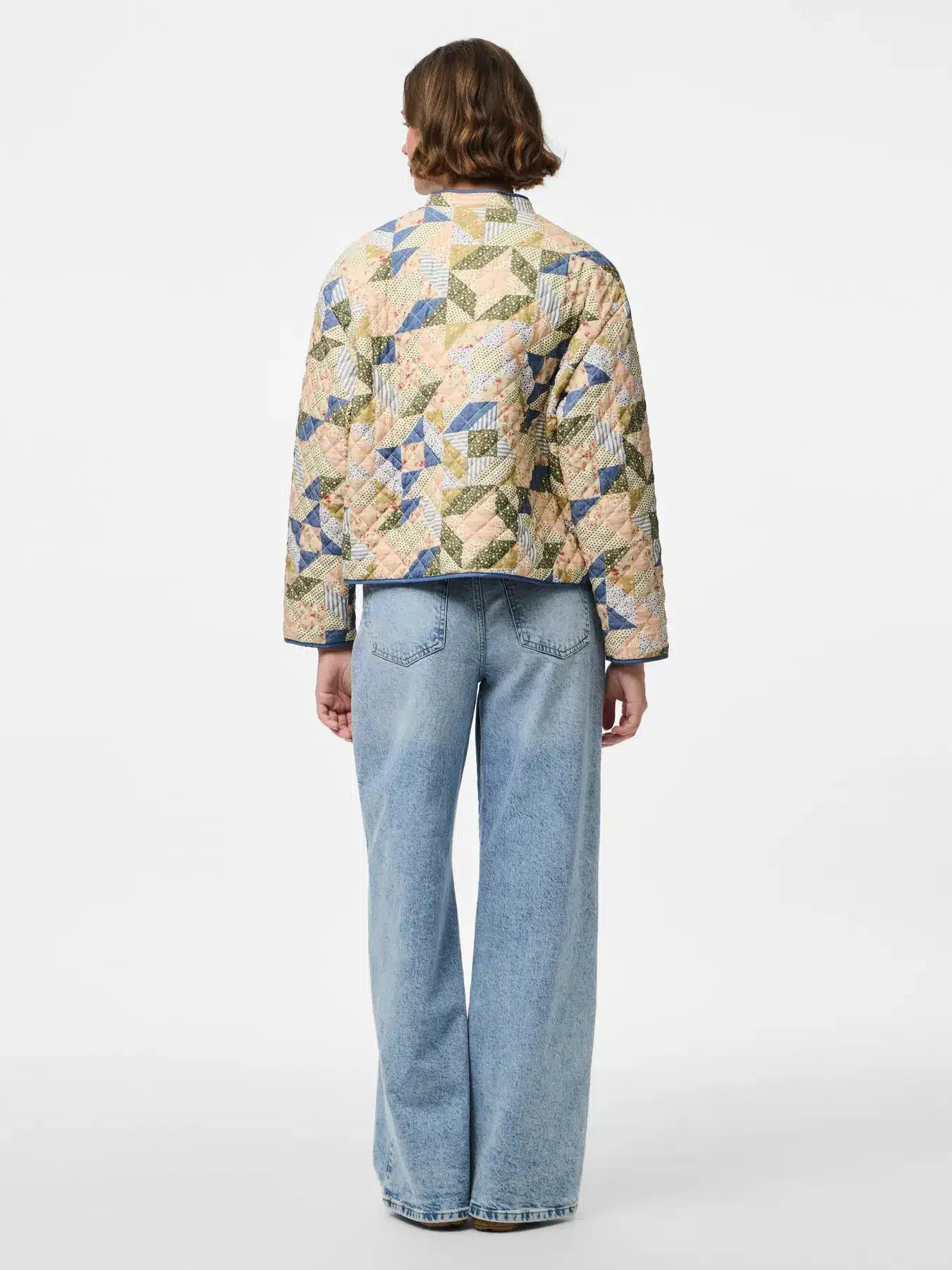 Rikke Jacket, Birch Patchwork image 3