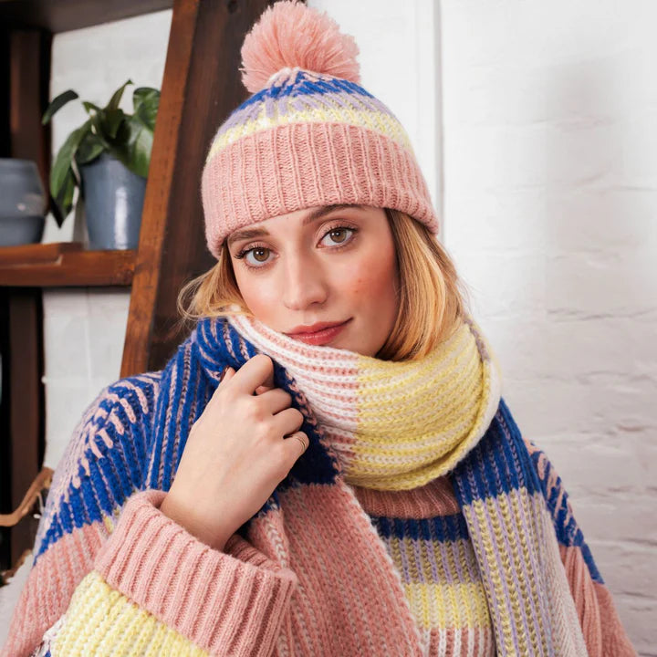 Phoebe Beanie Hat, Pink image 0