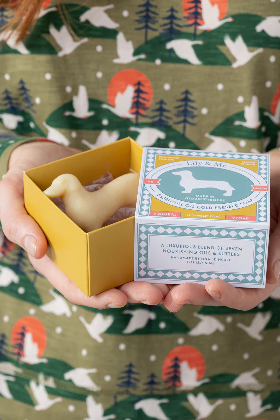 Dachshound Soap Gift Box image 0