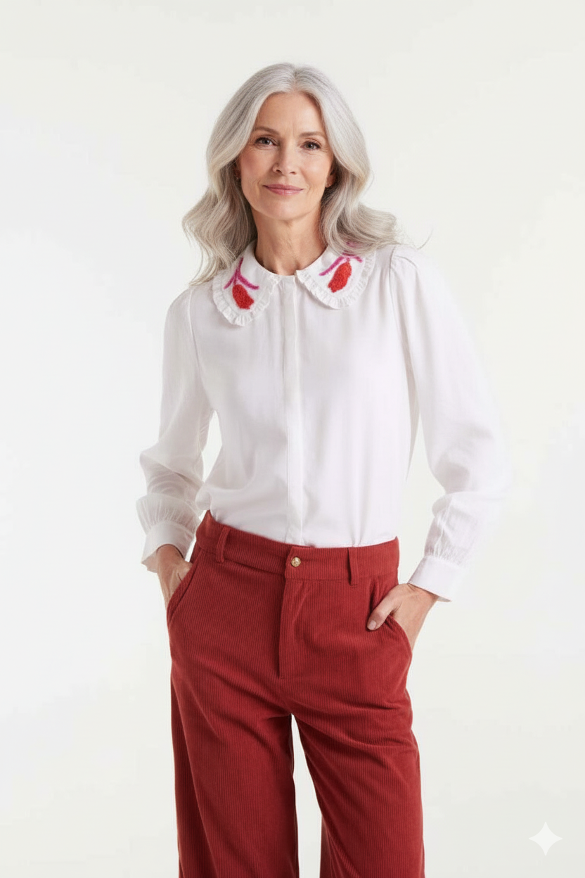 Eliania Shirt, White image 0