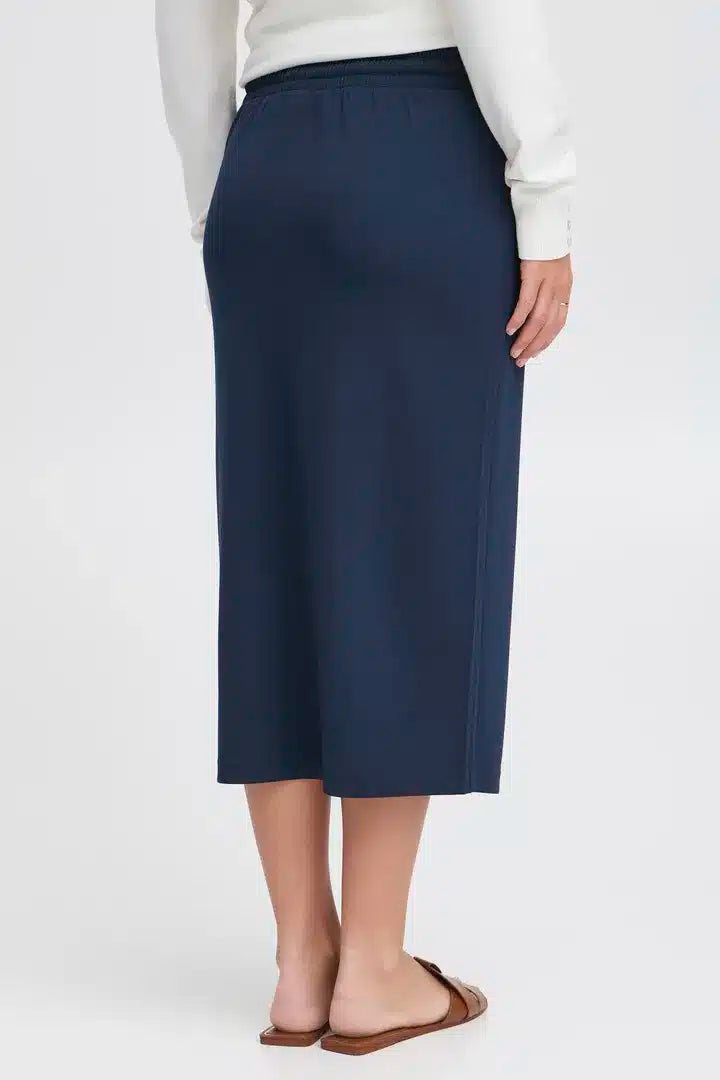 Aurora Skirt, Navy Blazer image 2