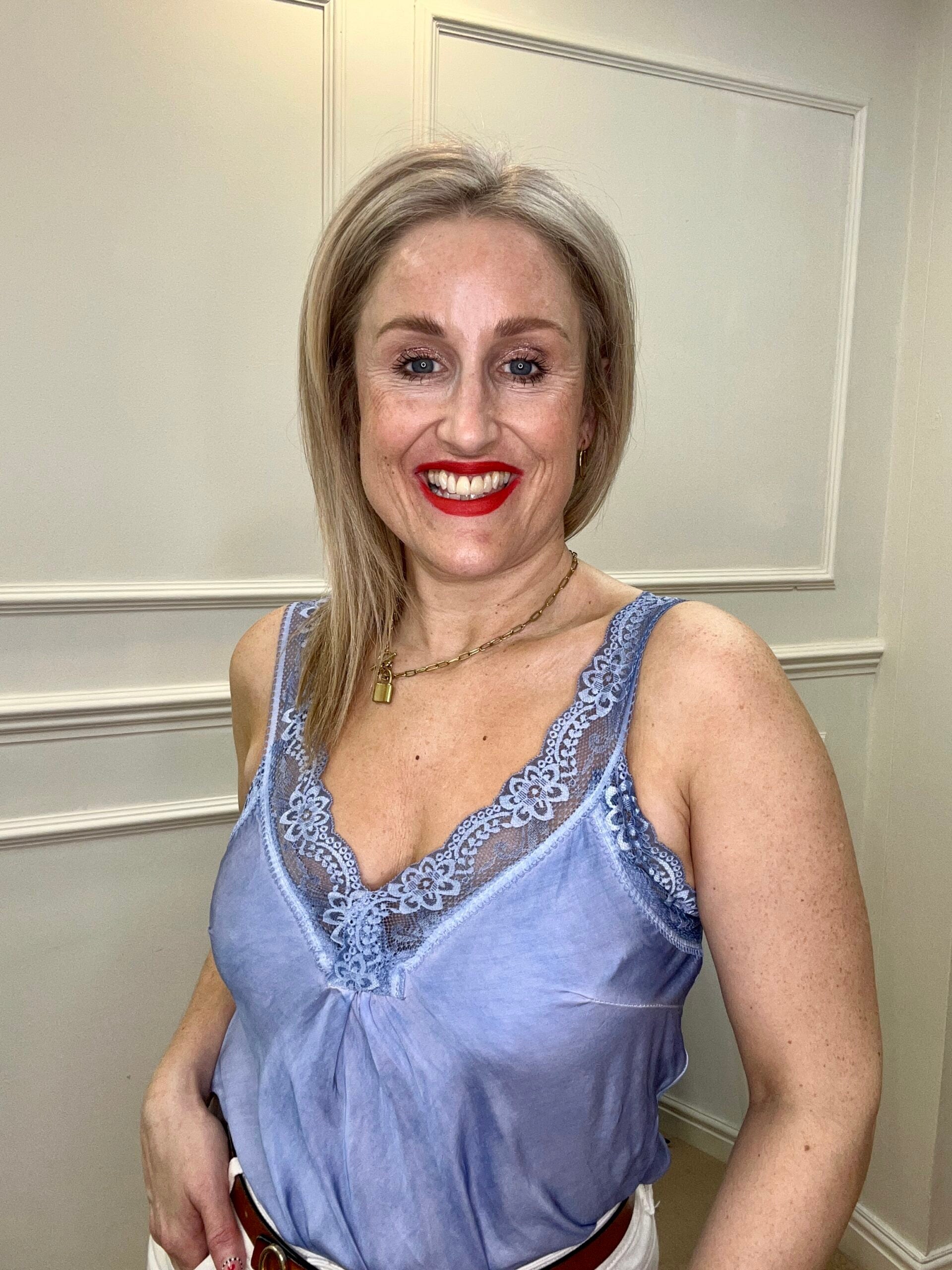 Ali Camisole, Lavender Blue image 0