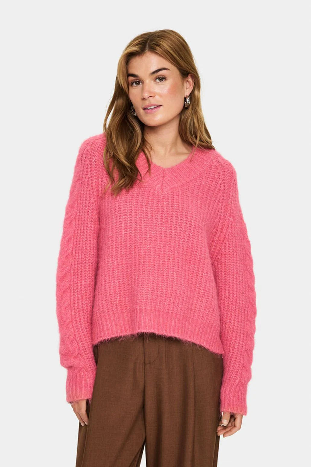 Manda Pullover, Wild Rose Melange image 0