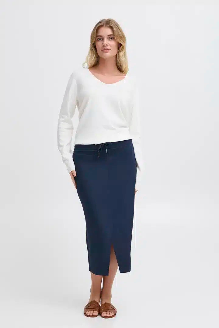 Aurora Skirt, Navy Blazer image 0
