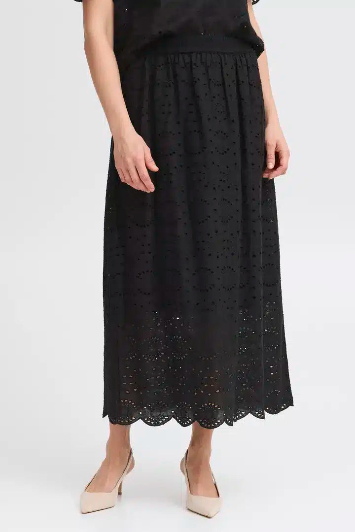 Angie Skirt, Black image 3