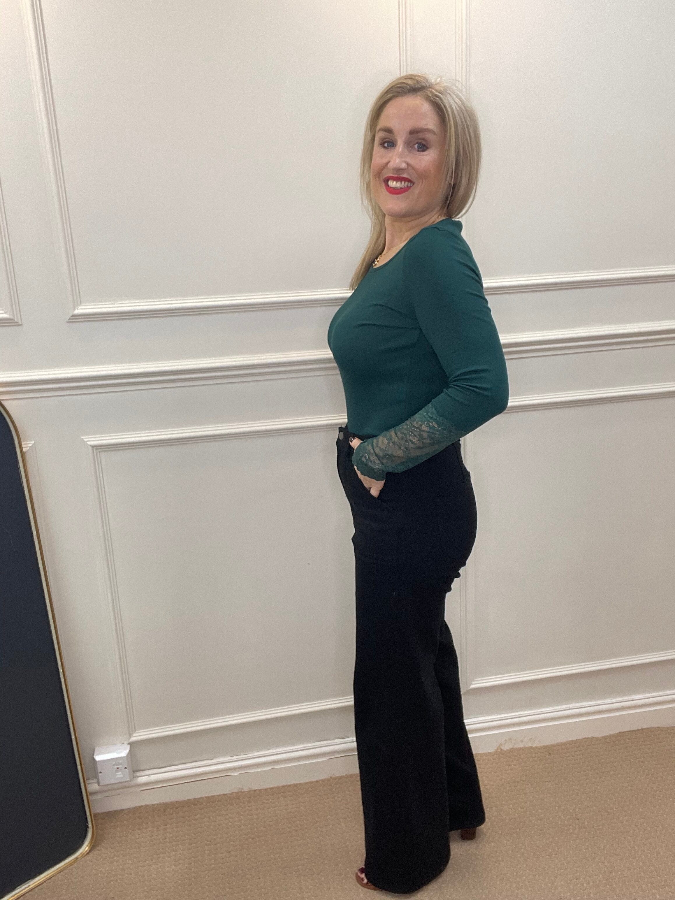Alder Jean - Wide Leg, Black image 2