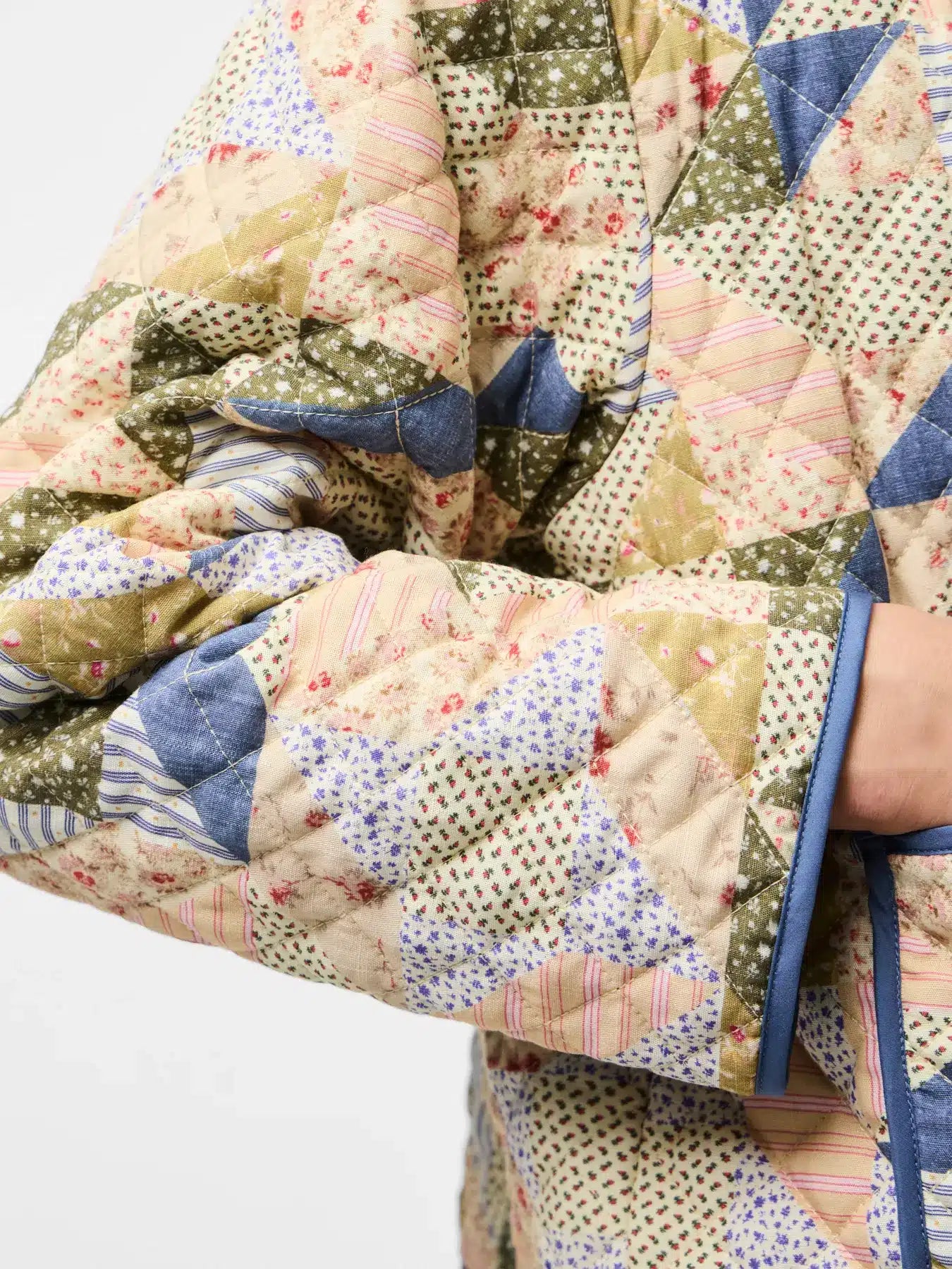 Rikke Jacket, Birch Patchwork image 1