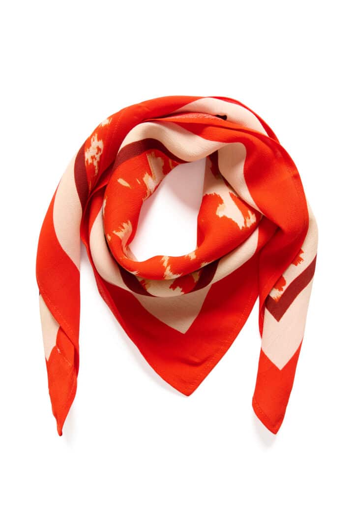 Khloe Scarf, Poinciana Water Blooms image 4