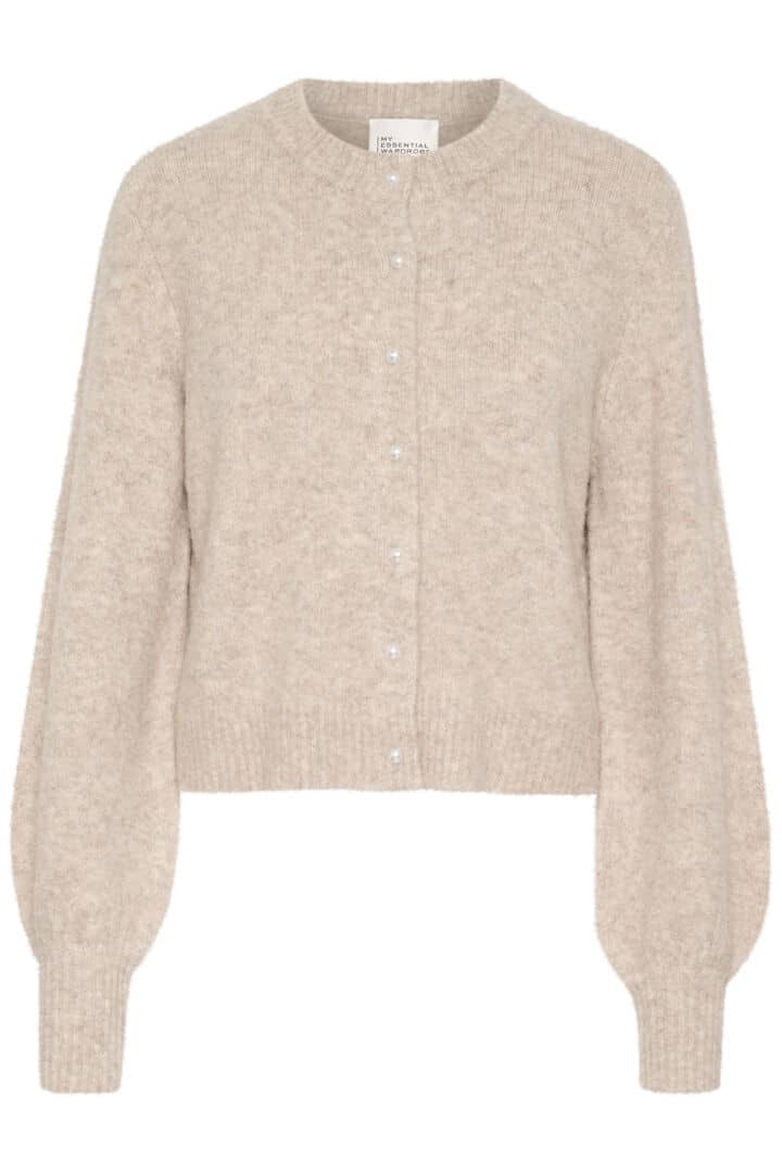 Ellie Cardigan, Feather Grey Melange image 4