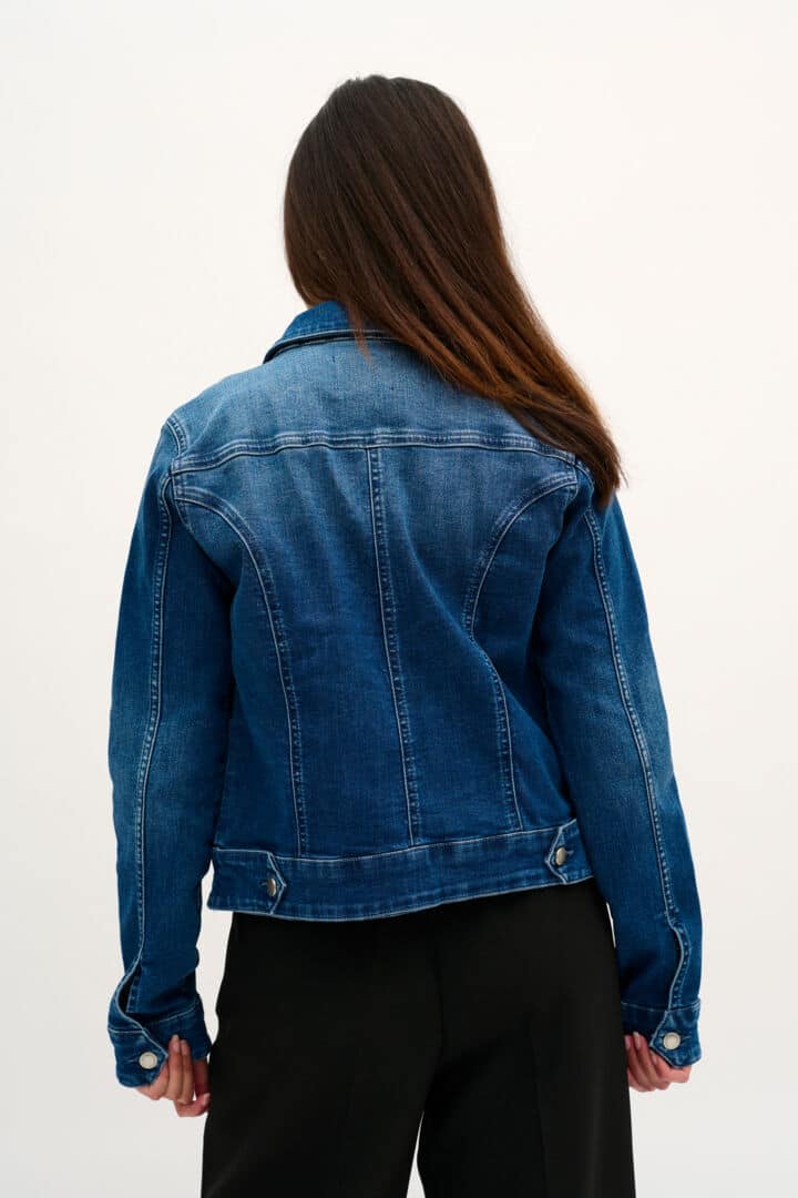 Denim Jacket, Medium Blue wash image 4
