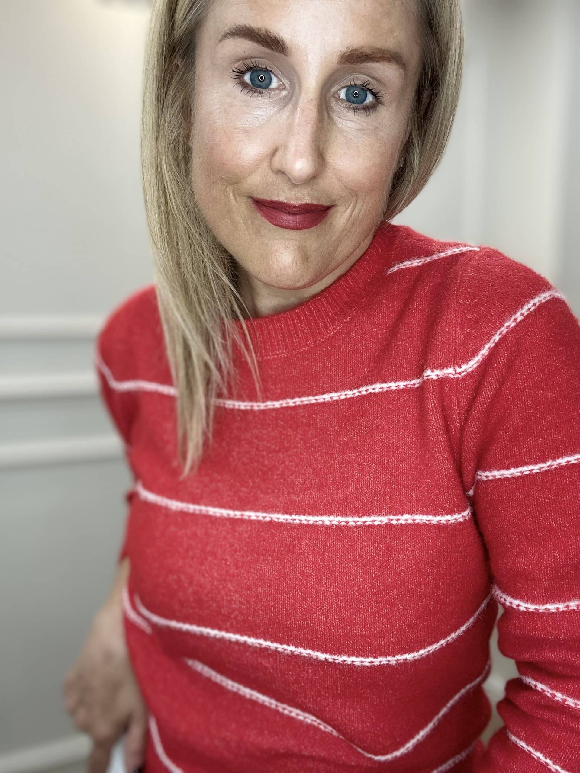 Kendra Pullover, Mars Red mix image 1