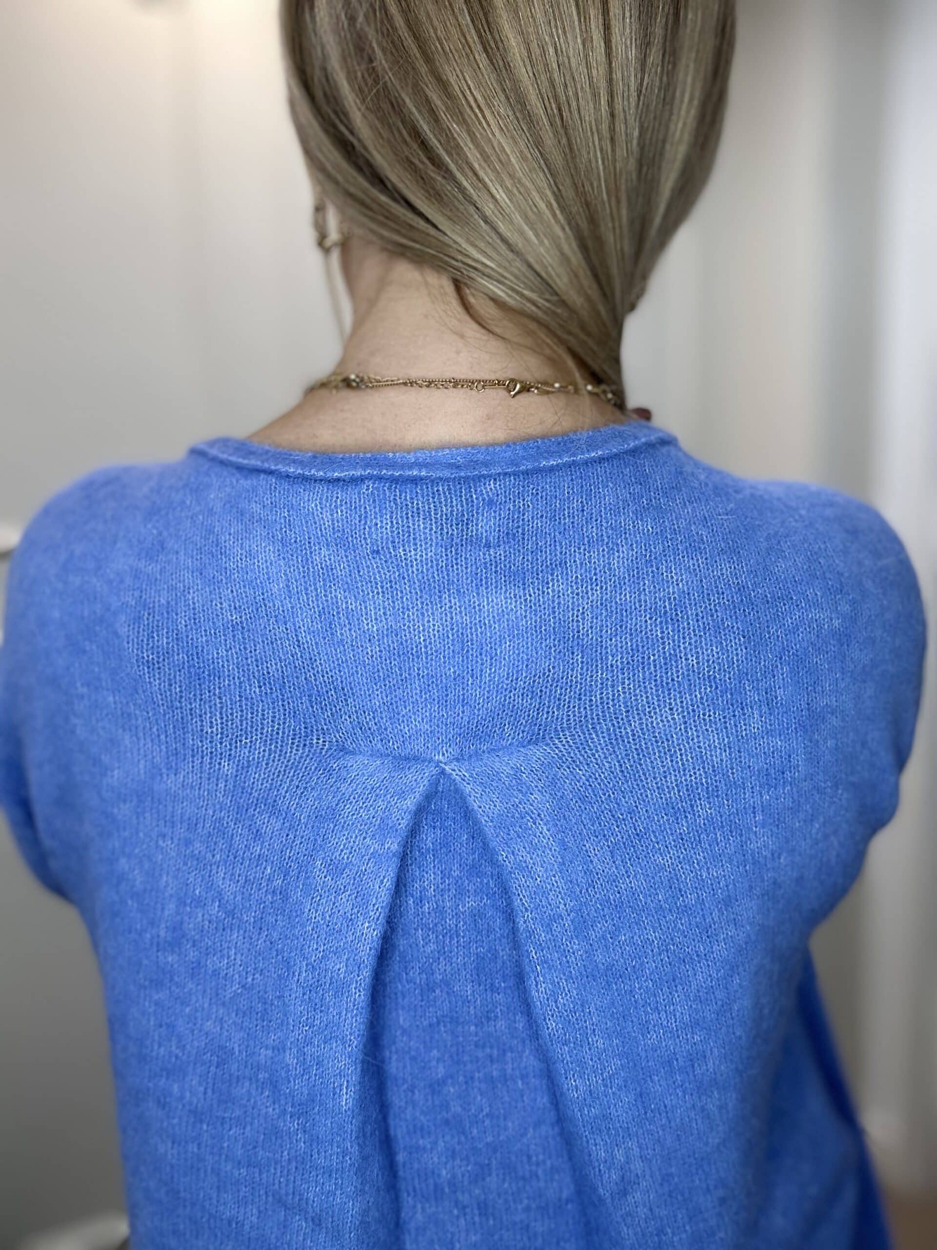 Riette Pleat Pullover, Provence image 3