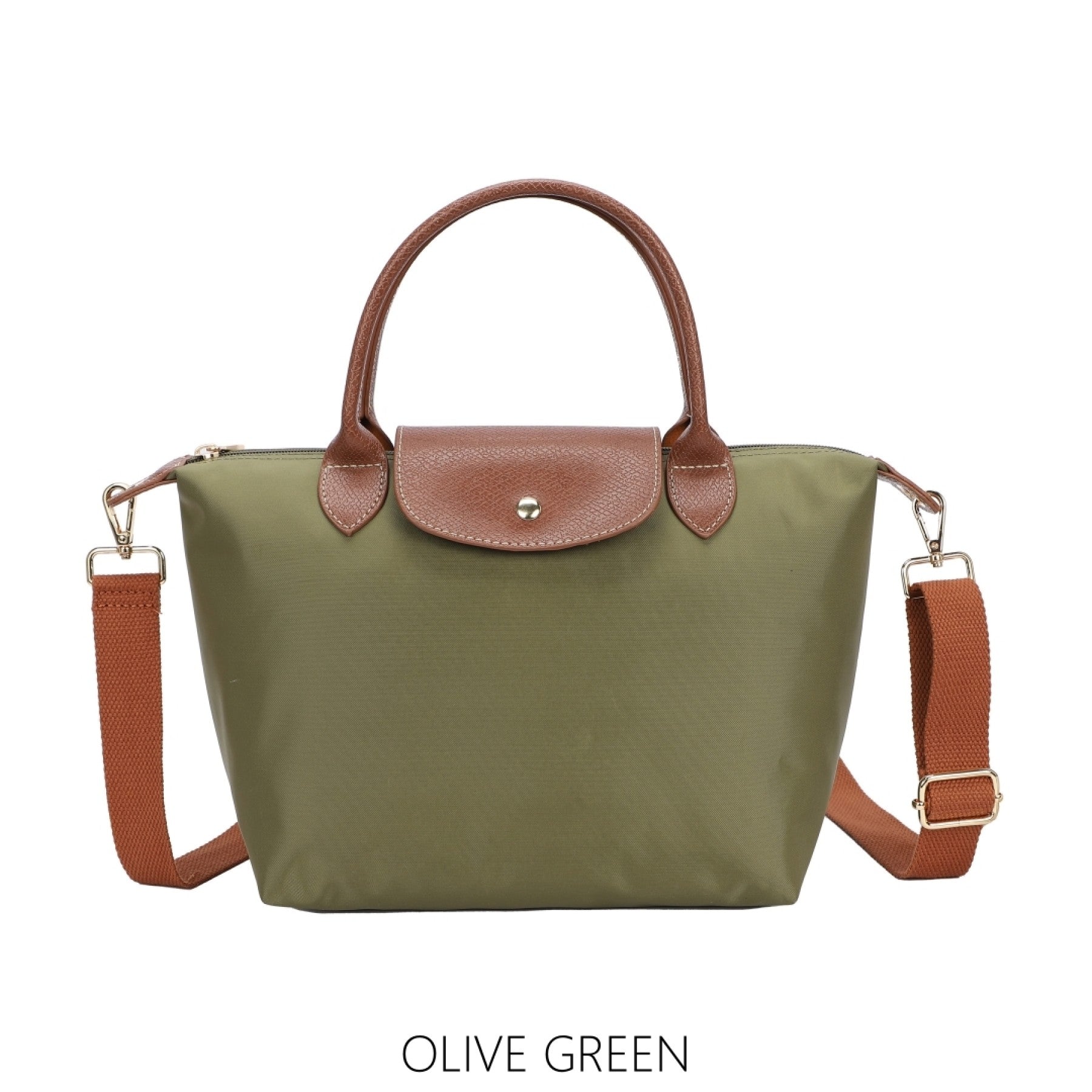 Caserta Small Tote Bag, Olive Green image 0