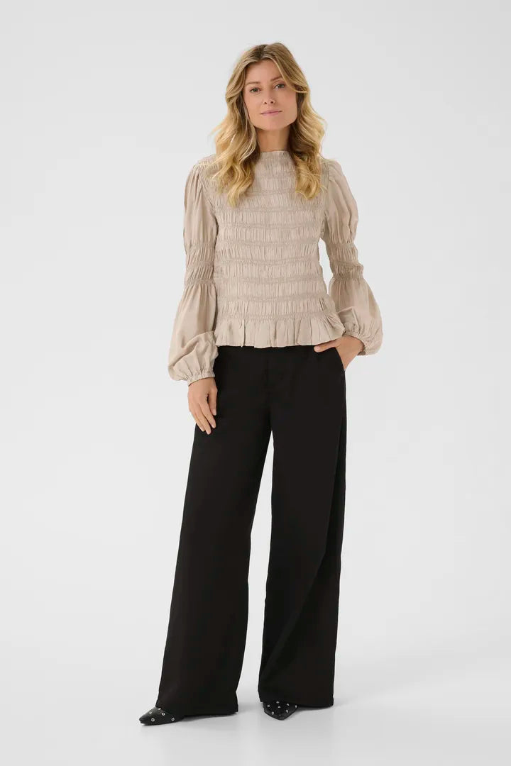 Henva Blouse, Cobblestone image 2