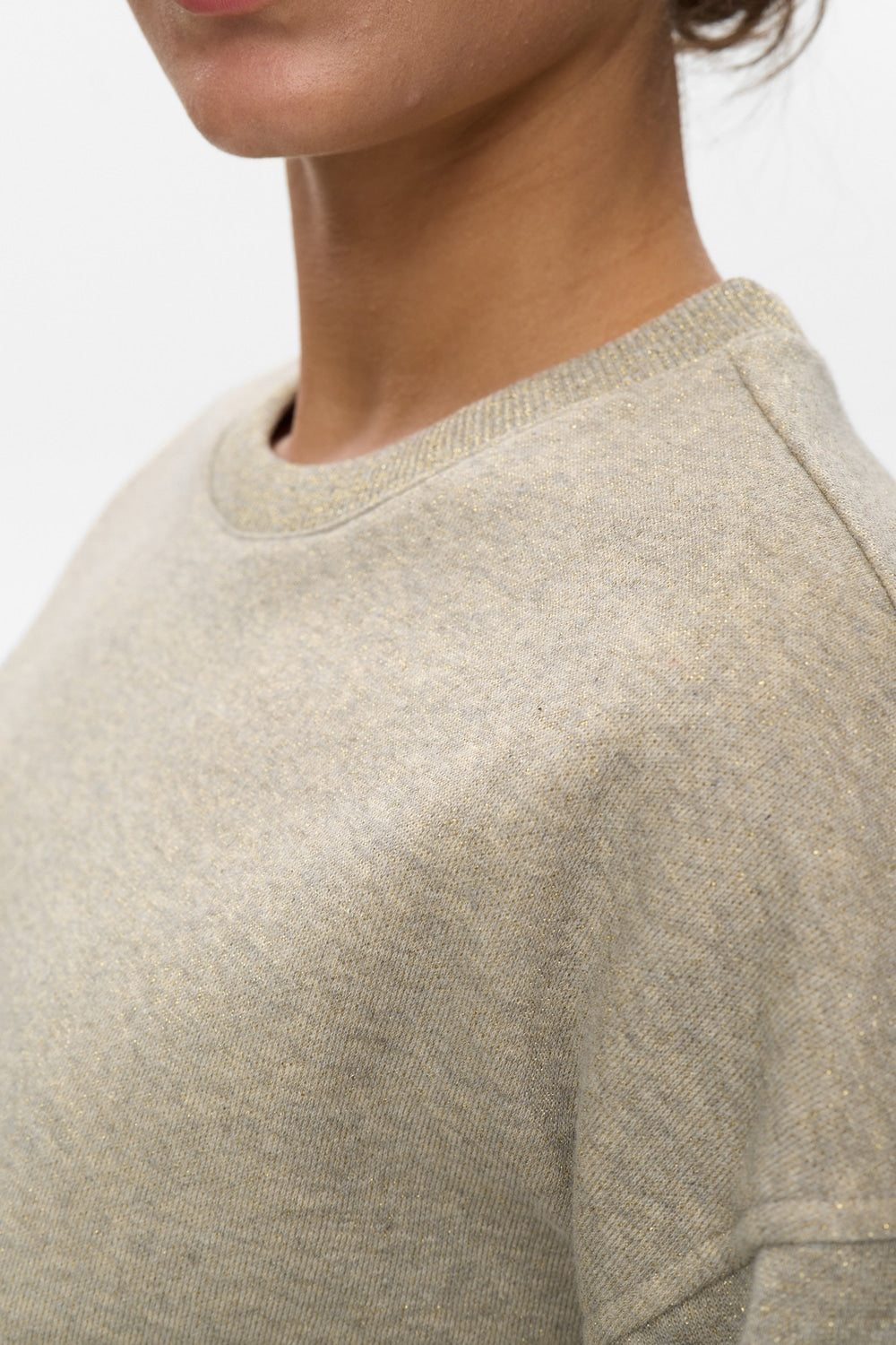Calli Sweatshirt, Creme Melange image 1