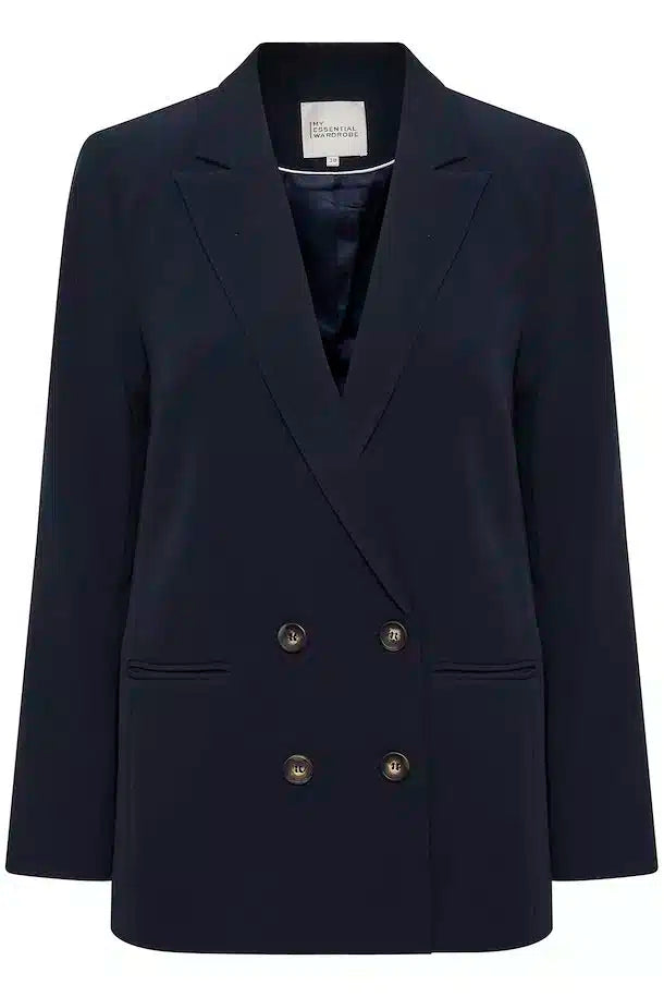 Tailored Blazer, Baritone Blue image 3