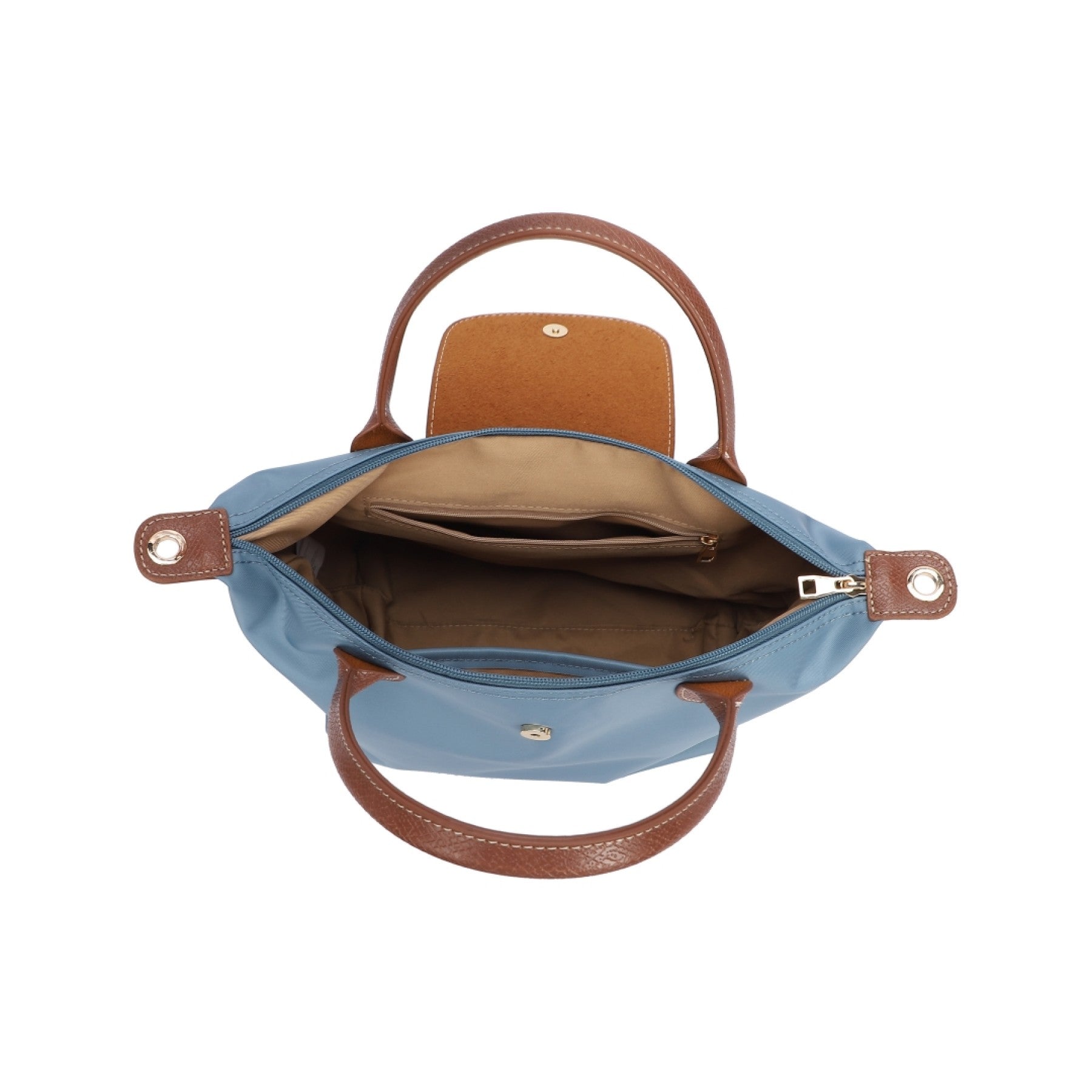 Caserta Small Tote Bag, Denim Blue image 2
