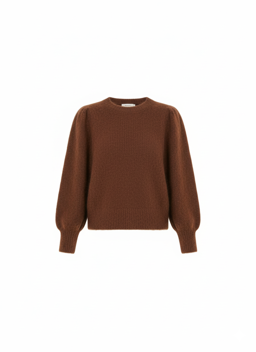 Isabelle Sweater, Chocolate Brown image 3