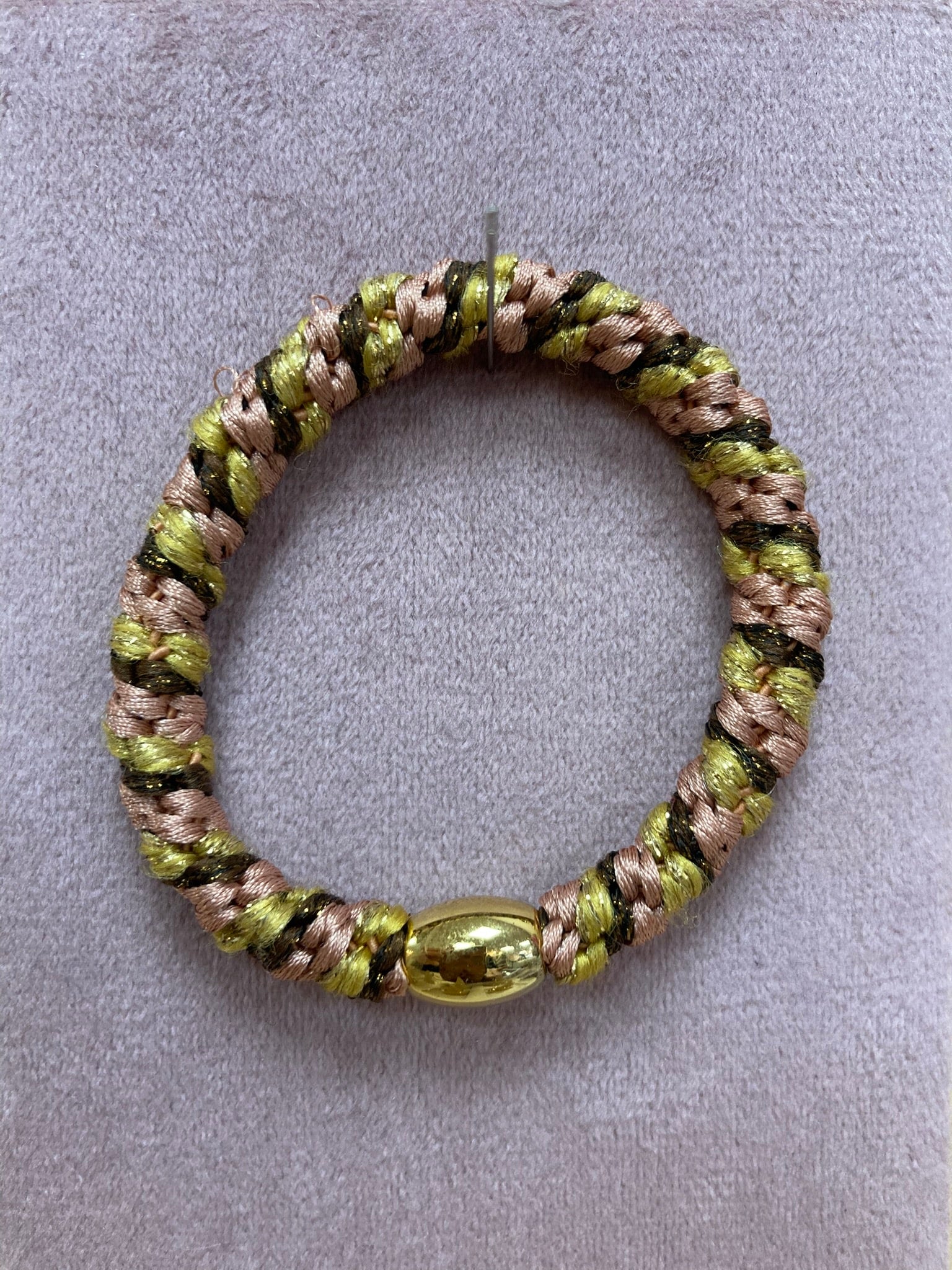 Kally Hair/Bracelet Elastic, Rose Gold Mix image 0