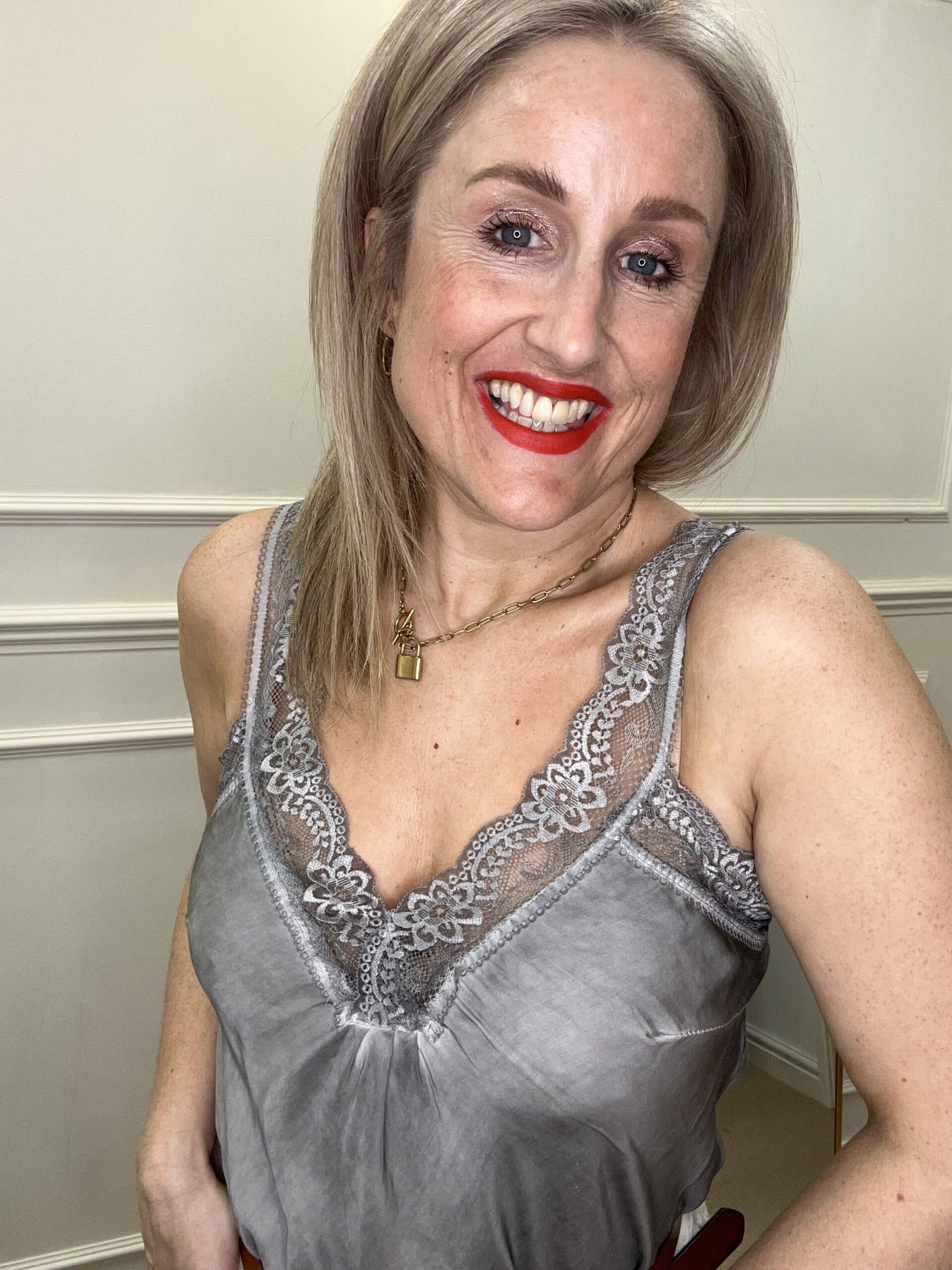Ali Camisole, Smoky Grey image 1