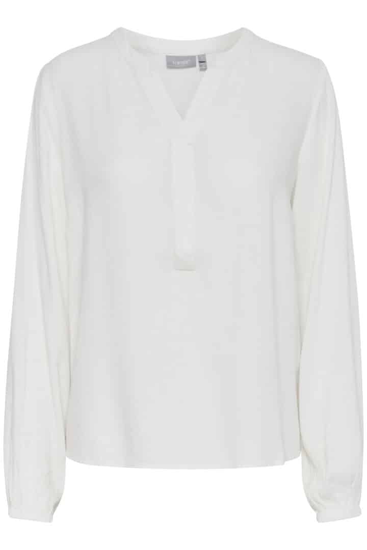 Haida Blouse, Blanc de Blanc image 3