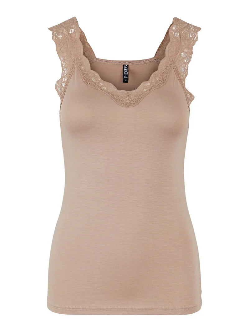 Barbera Lacy Top, Warm Taupe image 4
