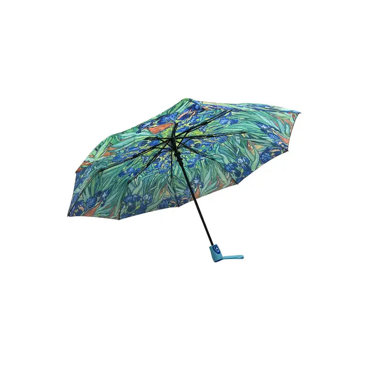 Van Gogh Irises Umbrella image 3
