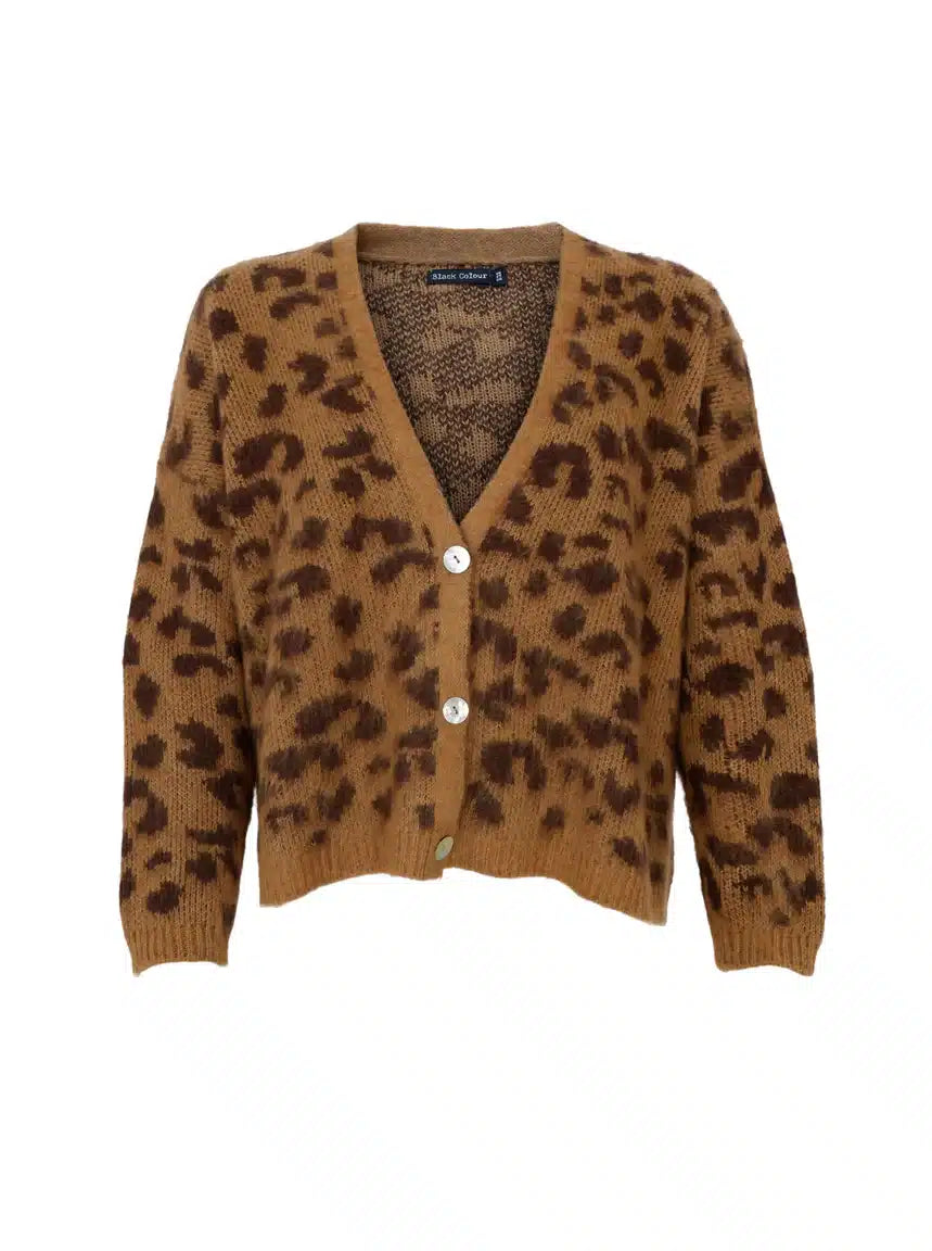 Minnie Leo Cardigan, Camel image 2