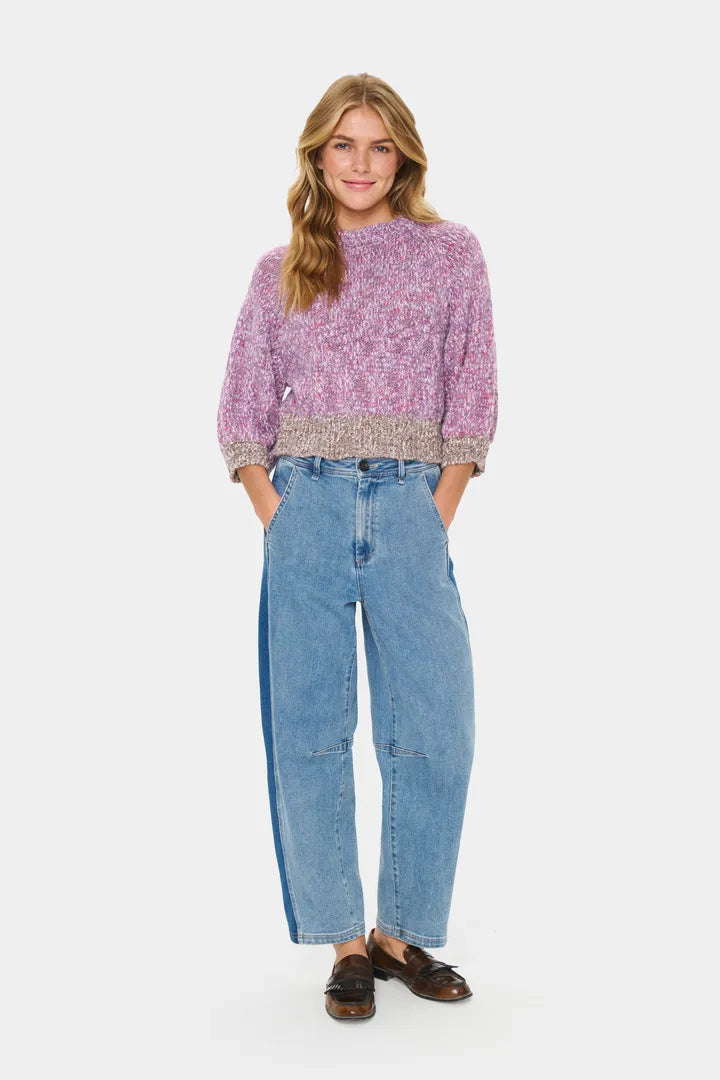 Mylene Pullover, Red Violet image 2