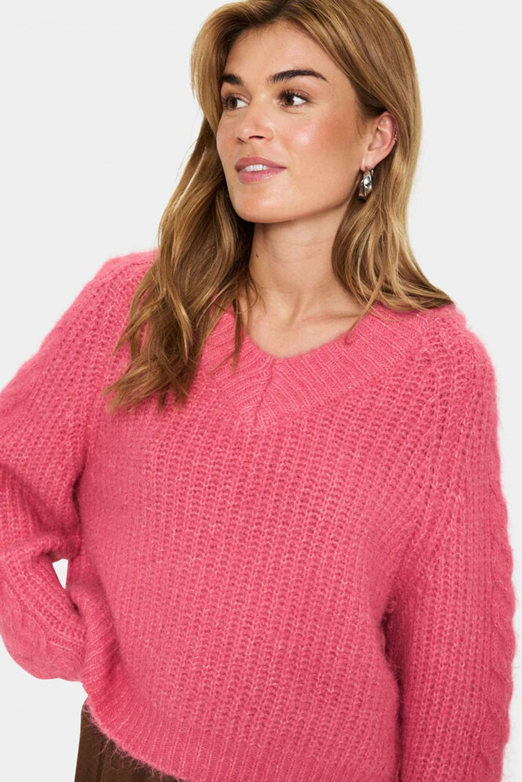 Manda Pullover, Wild Rose Melange image 1