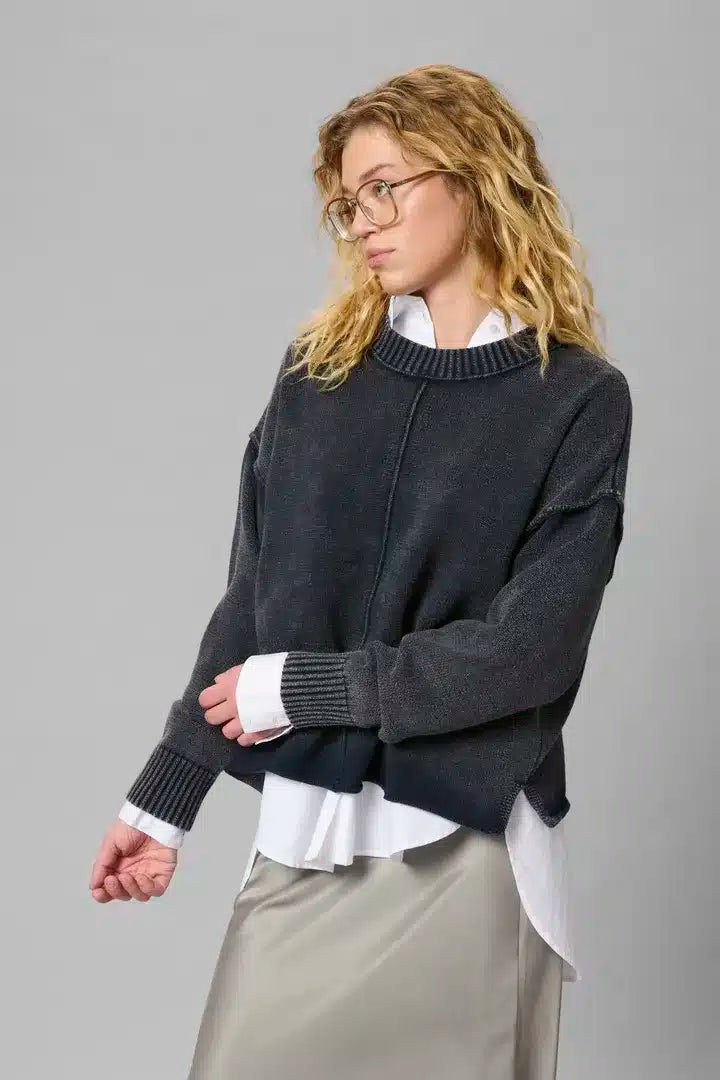 Ash Pullover, After Midnight Wash image 2