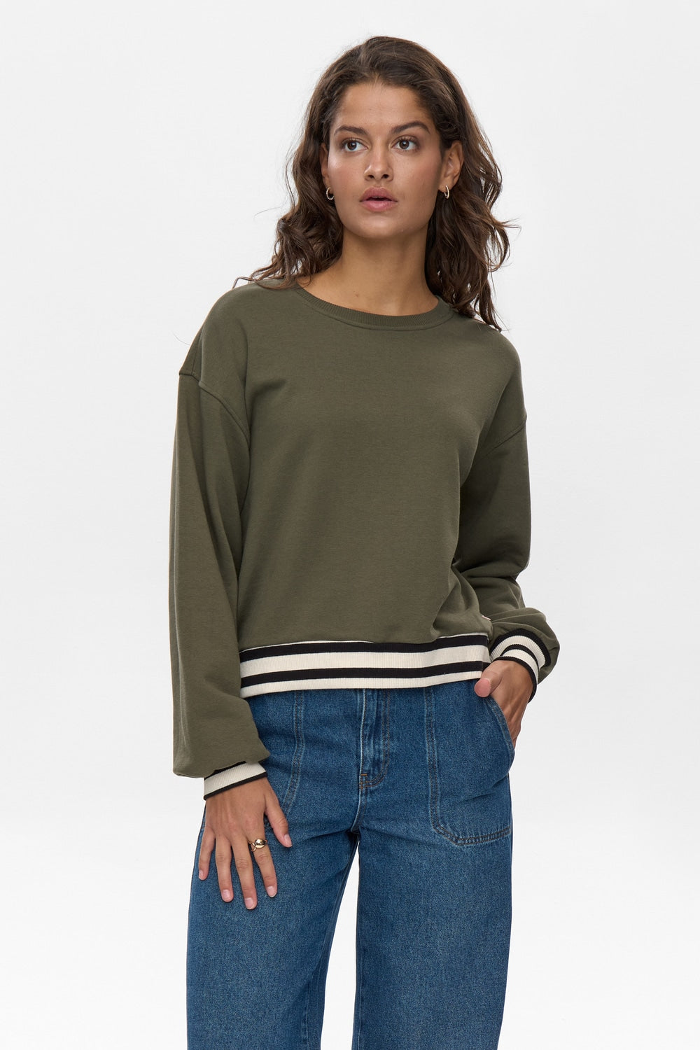 Tada Sweatshirt, Grape Leaf image 0