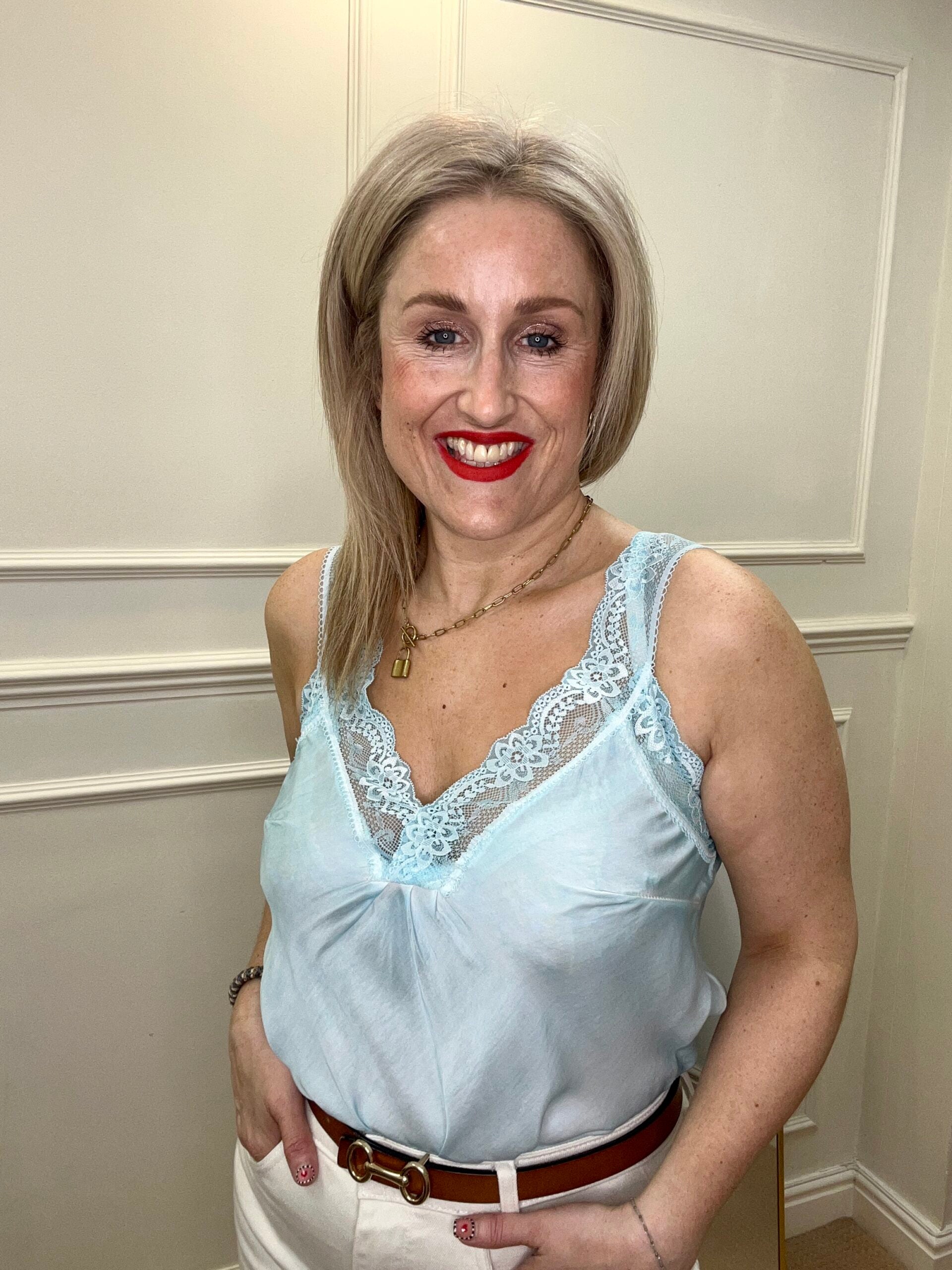 Ali Camisole, Turquoise image 0