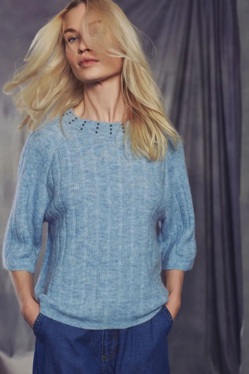Caitrin Pullover, Blue image 0