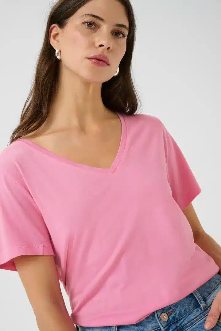 Naia T Shirt, Begonia Pink image 1