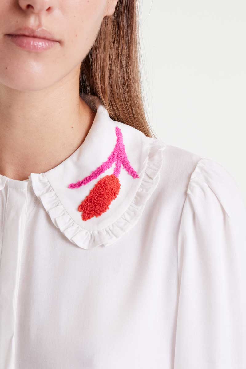 Eliania Shirt, White image 2