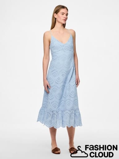 Vilde Strap Dress, Cashmere Blue image 1