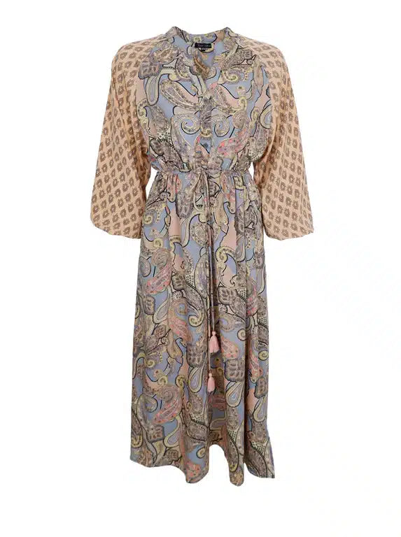 Luna Raglan Dress, Paradise Sky Mix image 4