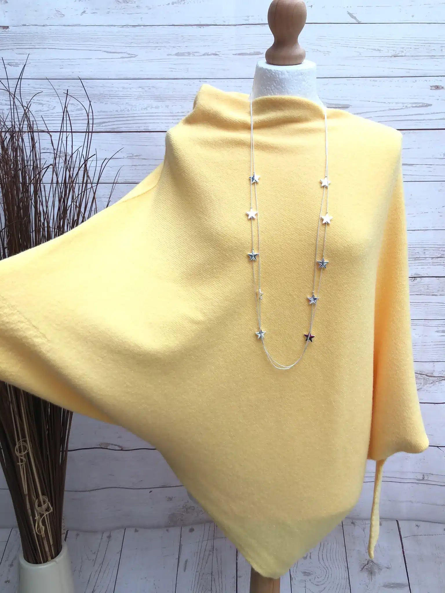 Asymmetric Knit, Lemon image 3