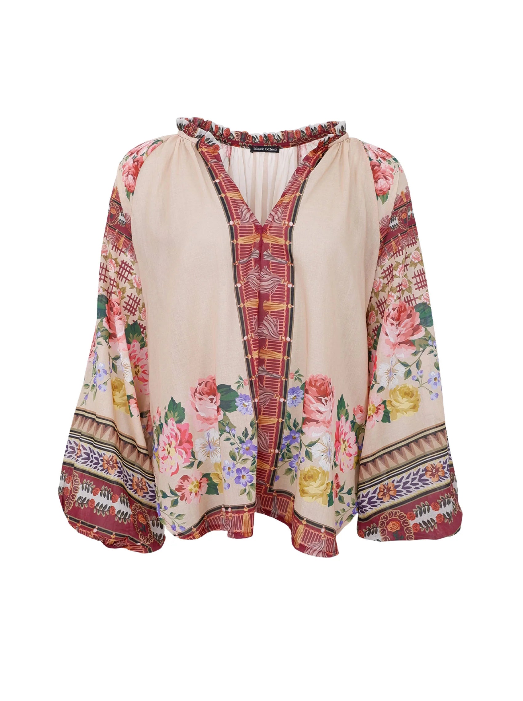 Dahlia Blouse, Creme image 1